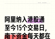 南向资金今日净买入67.66亿港元，连续8日净买入