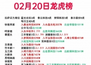 龙津退龙虎榜：营业部净买入229.30万元