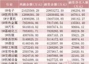 58只科创板股融资余额增加超1000万元