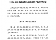 中足联发布处罚决定！