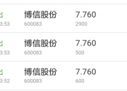 *ST博信录得9天7板