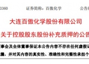 【华证ESG】百傲化学（603360）获得CC评级，行业排名第420
