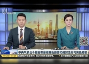 中央气象台8月1日10时继续发布暴雨黄色预警