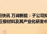 公告精选：城投控股子公司拟投建2项“城中村”改造项目；中国能建子公司联合中标约150.96亿元项目