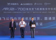 中国船舶集团董事长温刚会见中国商飞董事长贺东风一行