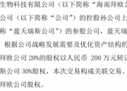 多瑞医药(301075.SZ)：公司及控股子公司签署股权转让协议