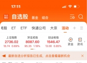A股四宽基指数午后走强，易方达上证科创50联接基金 （A/C: 011608/011609）等产品布局核心资产