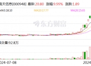 沃尔核材(002130.SZ)：上半年度海外地区的营业收入为3.83亿元，占总体营业收入的12.37%