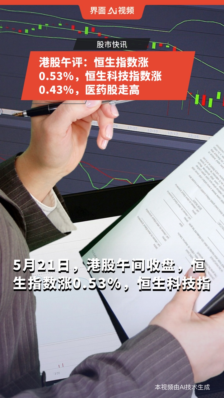 恒生科技指数涨幅扩大至2% 恒生指数涨超1%