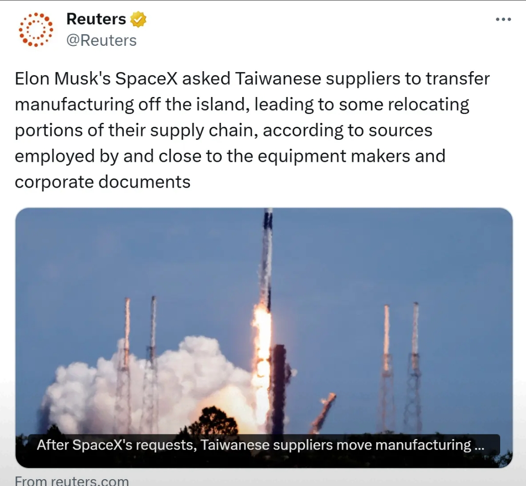 突发！马斯克SpaceX在太平洋环礁的一个高超音速火箭项目被美军暂停