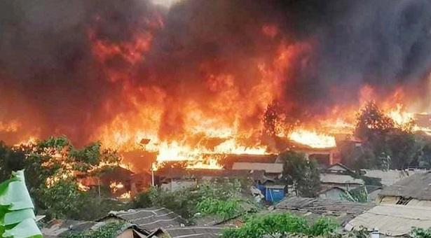 突发！伊拉克一座大型超市发生火灾，近50人死亡！视频显示：大楼高层燃起熊熊大火，多人在楼顶求救