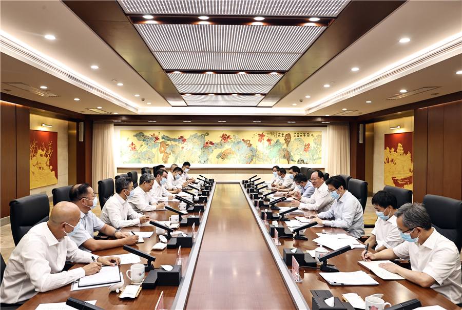 中铝集团与必和必拓举行工作会谈